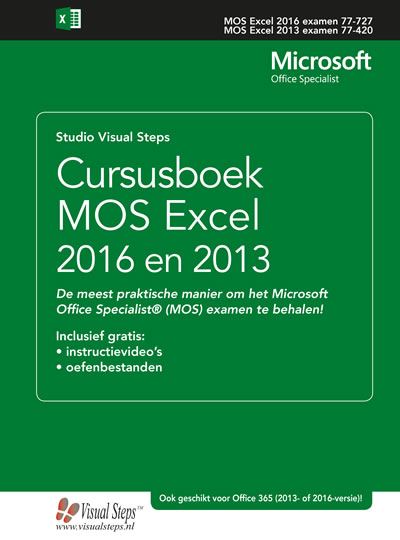 Cursusboek MOS Excel 2016 en 2013