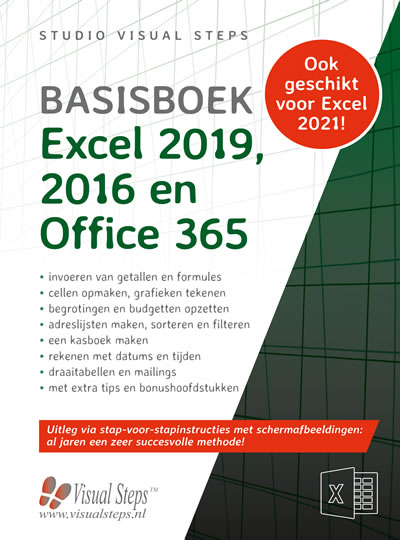 Basisboek Excel 2019, 2016 en Office 365 (Ook geschikt voor Excel 2021!)