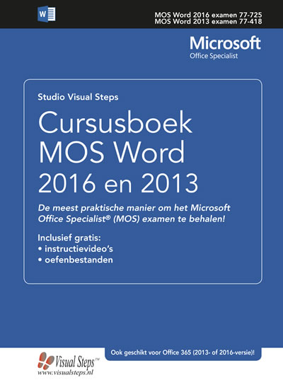 Cursusboek MOS Word 2016 en 2013 
