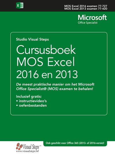 Cursusboek MOS Excel 2016 en 2013