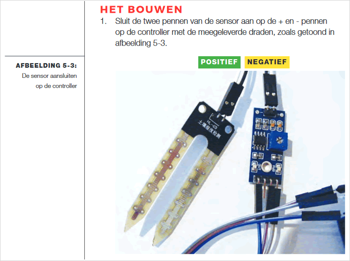 plant monitor, het bouwen