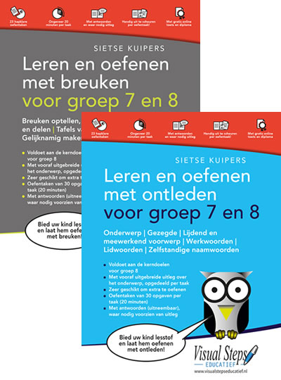 2 nieuwe titels in de De Visual Steps Educatief-reeks