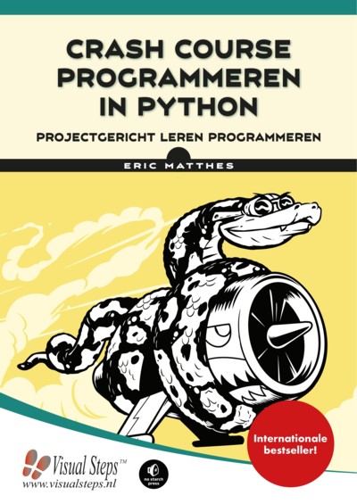 Leer programmeren met dit uitgebreide boek over Python