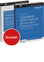 Cursusboek MOS Outlook 2016 en 2013 + extra oefeningen