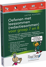 Oefenen met leessommen (redactiesommen) voor groep 7 en 8