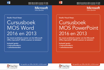 Visual Steps Cursusboeken MOS Visual Steps Cursusboeken MOS