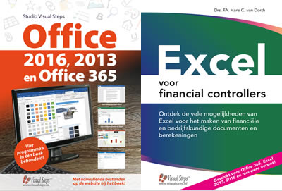 Office (Word, Excel, PowerPoint) Visual Steps-boeken over Office