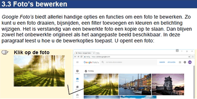 Fotobewerking in Google Fotos